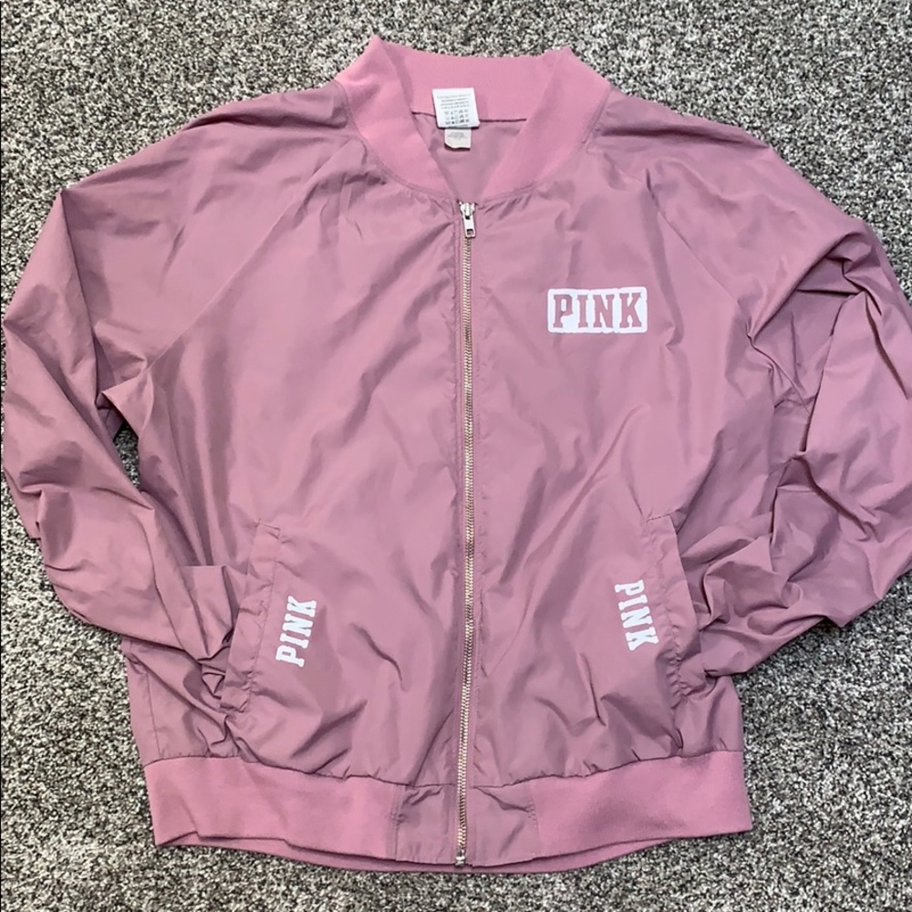 Pink windbreaker